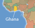 Map of Ghana