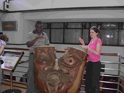Twin African Drum